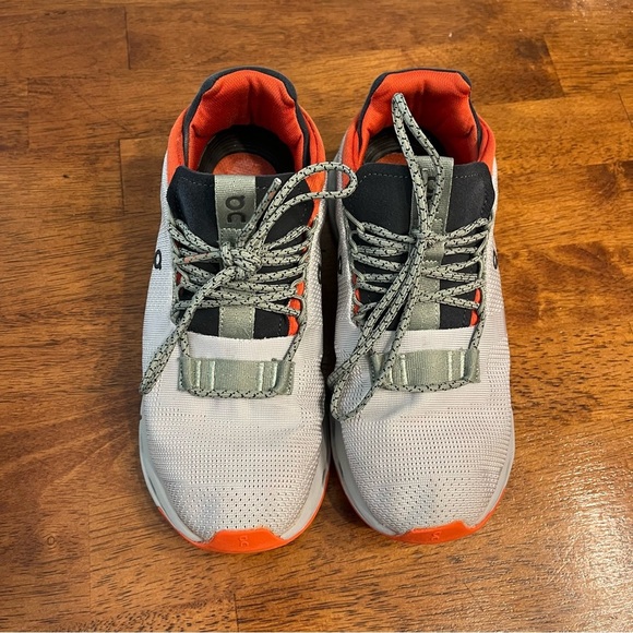 On Running On Cloudnova silver gray orange size women’s 8 - Picture 6 of 12